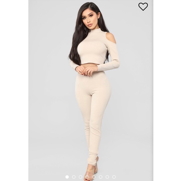 Fashion nova ivory matching set - Picture 1 of 2